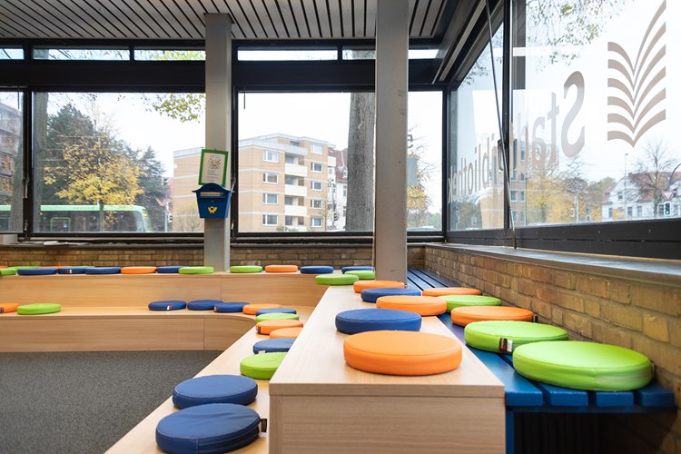 Bibliothèque Herrenhausen, Hanovre, Allemagne