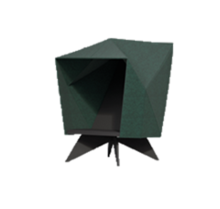 HabiCave - Haut avec pied fixe en étoile