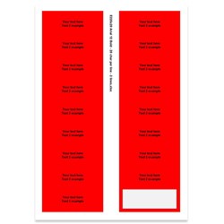 E225020 - 2 lignes, max 2 x 20 caractères (police : Arial 12)