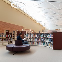 CDI du lycée Lapplands, Kiruna, Suède