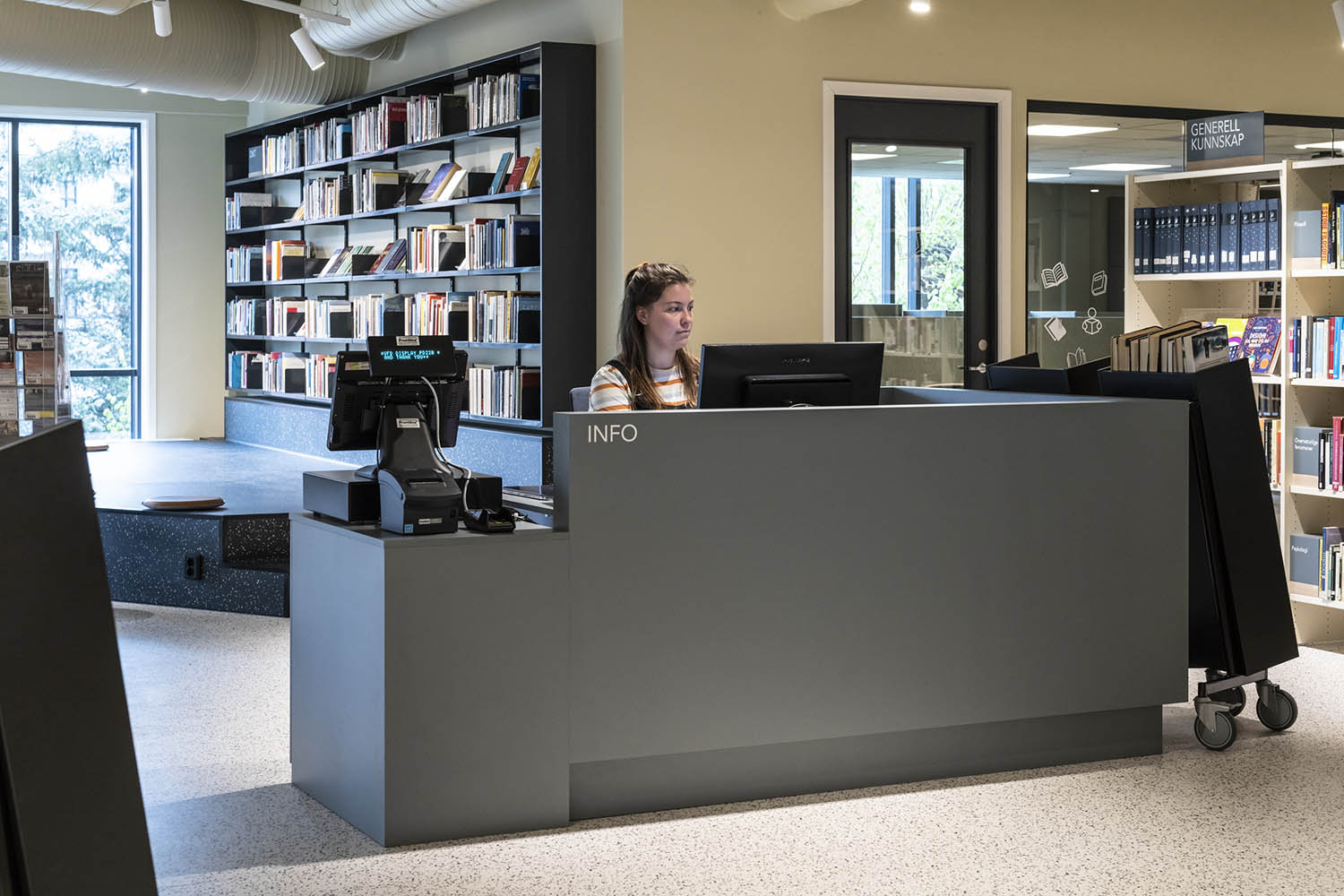 Bibliothèque Halden, Norvège